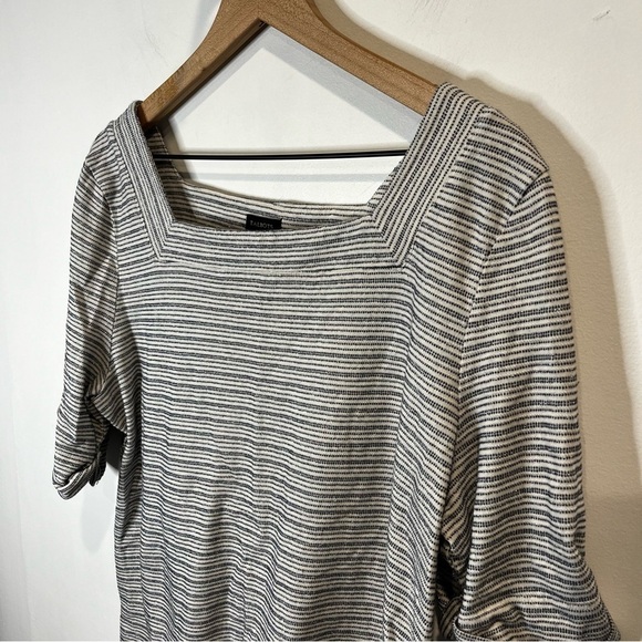 Women’s | Talbots Box Collar Striped Shirt | XL - Picture 2 of 8